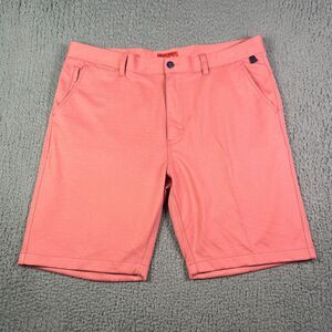 Halsey 44 Shorts Mens 38 Pink Breakwater Sport 10" Stretch Quick Dry BM1056